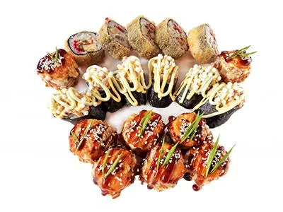 Супер сет с угрем