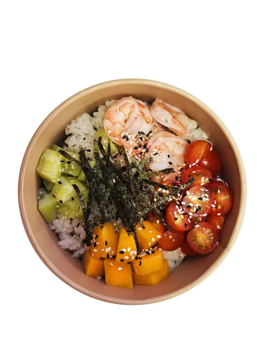 Поке с креветкой