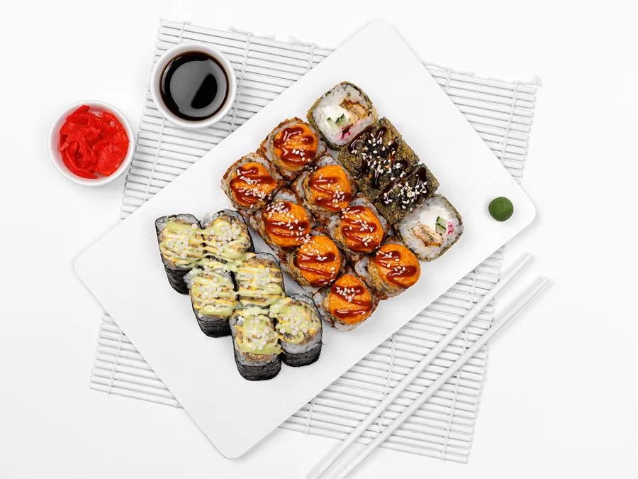 Супер сет с угрем