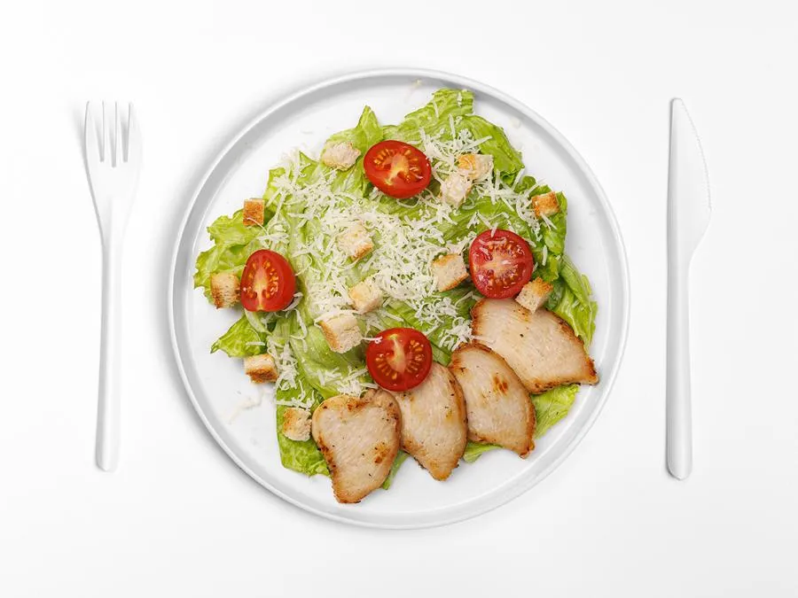 Цезарь с курицей