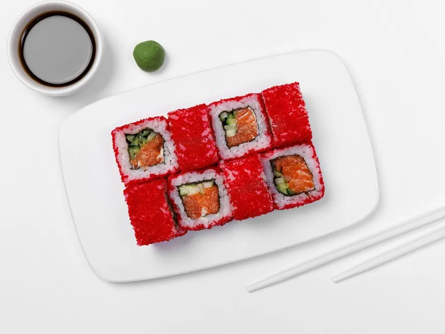 Калифорния с лососем