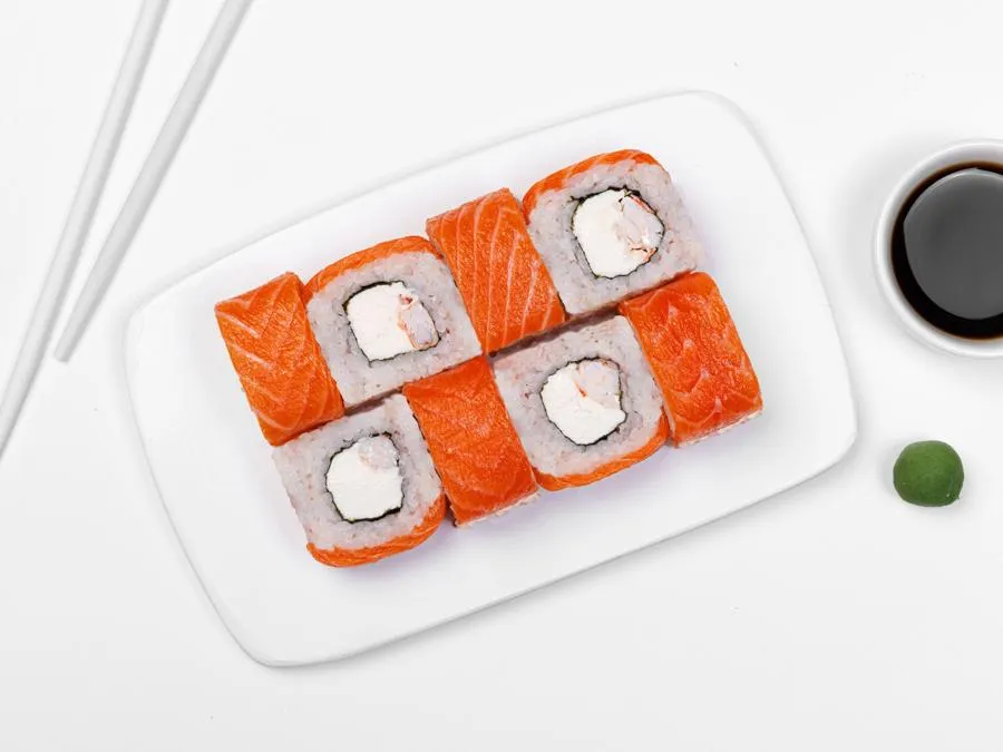 Филадельфия лайт с креветкой